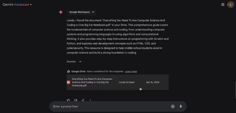 Cómo las extensiones de Gemini te ayudan a trabajar de forma más eficiente en Google Workspace