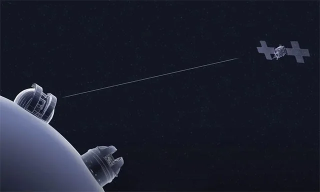 NASA kan nu met zijn ruimtevaartuigen communiceren met behulp van lasers