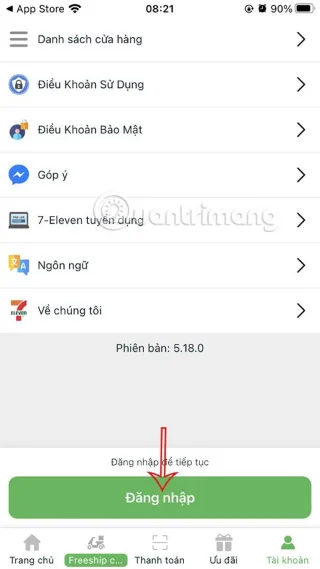 7-Elevenda alışveriş talimatları