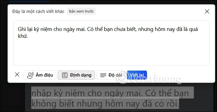 Microsoft Edge'de Copilot kullanarak metin nasıl yeniden yazılır