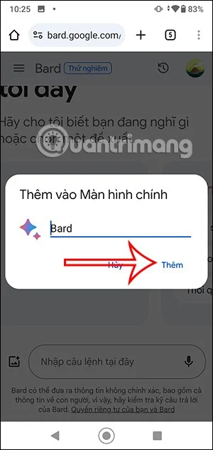 Android 화면에 Google Bard AI를 추가하는 방법