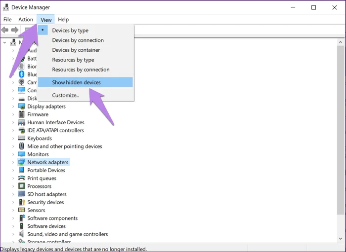 How to fix network adapter not found error on Windows 10