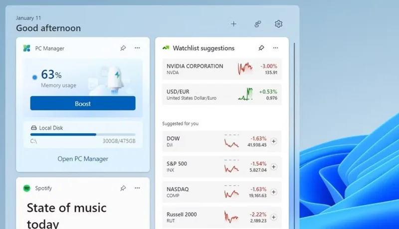 Windows 11'de olmazsa olmaz 9 widget