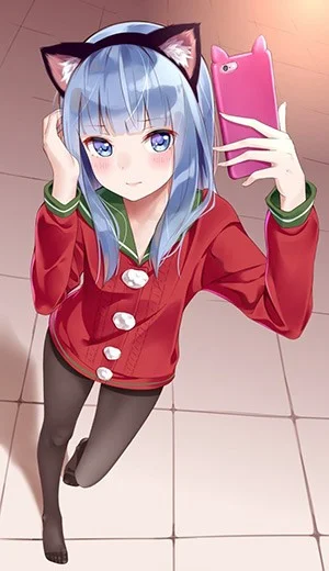 Anime-meisjesfoto's, Anime-meisjesfoto's van vele genres voor telefoons