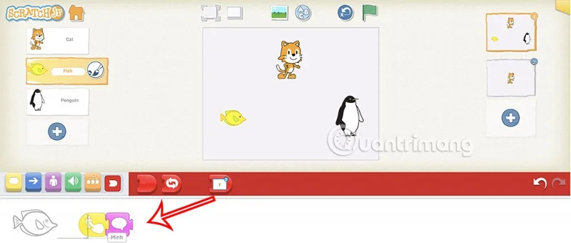 ScratchJR'da çoktan seçmeli sorular nasıl oluşturulur (Bölüm 1)