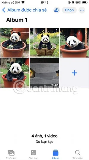 iPhone에서 사진 앨범을 공유하는 방법