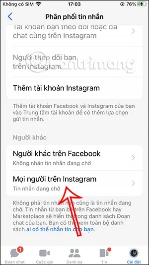 Hoe je geen berichten van vreemden ontvangt op Messenger