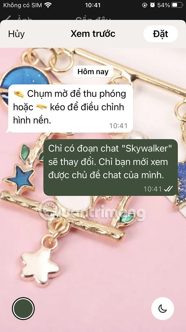 Instrucciones para configurar el fondo de pantalla del chat en WhatsApp