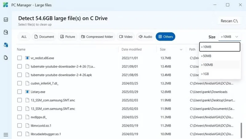 Najprostsze sposoby na znalezienie dużych plików w systemie Windows