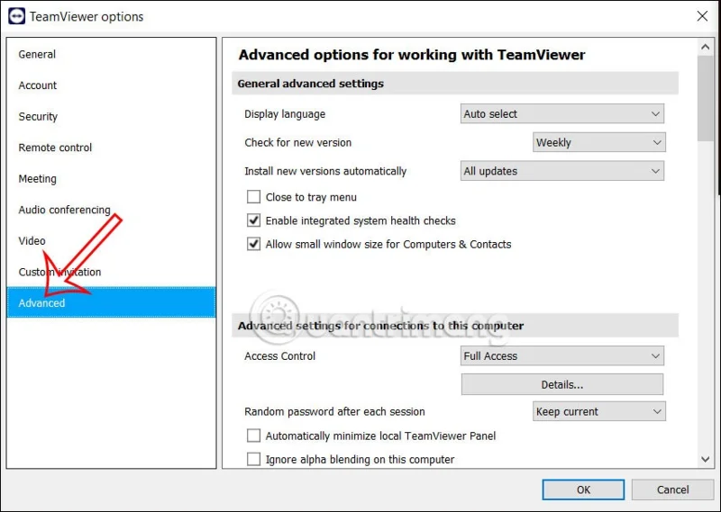 Instructies voor het instellen van het nieuwste permanente TeamViewer-wachtwoord
