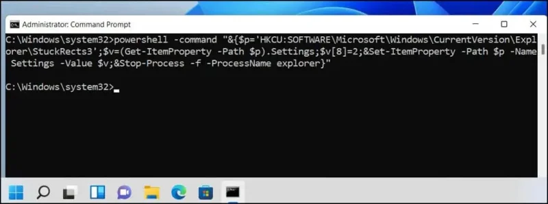 Cómo ocultar o mostrar la barra de tareas en Windows 11