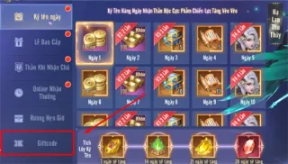 Volledige set van de nieuwste Thien Vu Than Vuong-code