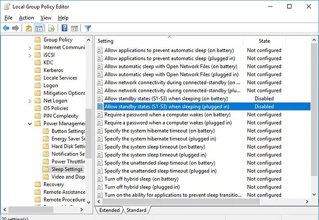 Turn off Windows 10 password when logging in for just 10 seconds