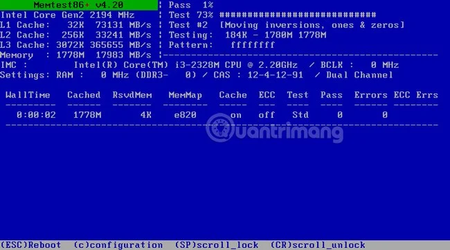 How to check RAM and check RAM errors on your computer with the highest accuracy rate