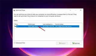 Using Disk Defragmenter in Windows