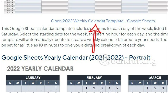 Comment créer un calendrier dans Google Sheets