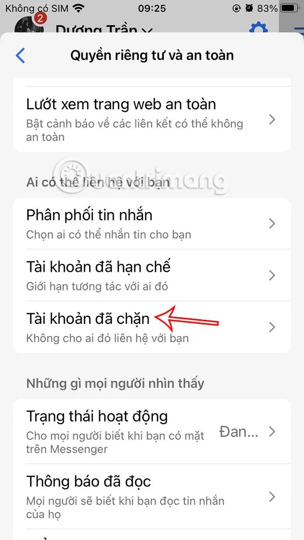 So entsperren Sie Messenger auf Telefon und Computer