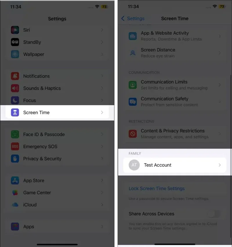 iPhone kullanan çocukları korumak için iletişim güvenliğini açma talimatları