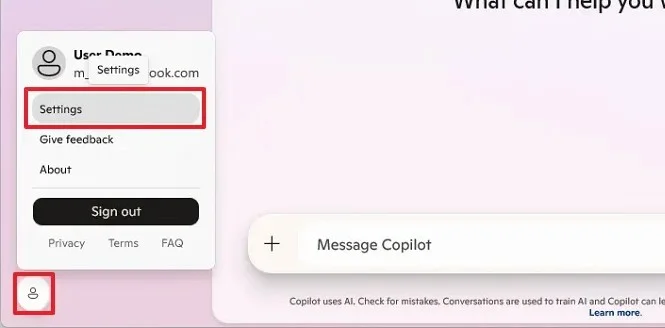 Windows 11'de Copilot Alt + Boşluk çubuğu kısayolu nasıl devre dışı bırakılır