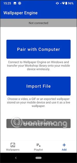 Wallpaper Engine을 사용하여 Android 라이브 배경 화면을 설정하는 방법