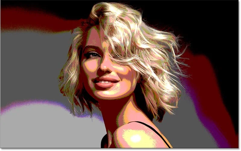 Cómo crear un efecto póster para fotos en Photoshop
