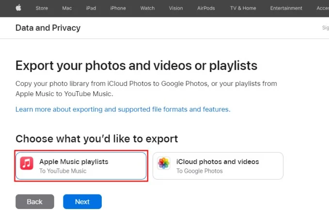 Apple Music çalma listeleri YouTube Music'e nasıl aktarılır