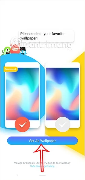 Go Launcher를 사용하여 Android 테마를 설치하는 방법
