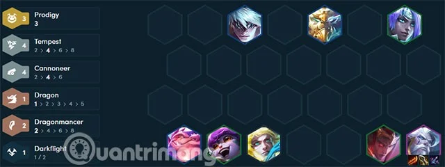 Temporada 7.5 de Graves DTCL: Artículos estándar, plantilla de Graves Loi Long