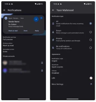 Razones para usar Spark Mail en lugar de Gmail