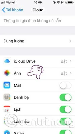 iPhone에서 iCloud 계정 동기화를 끄는 방법