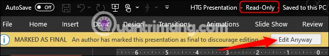 Hoe u Powerpoint-bestanden kunt vergrendelen en ontgrendelen voor bewerking