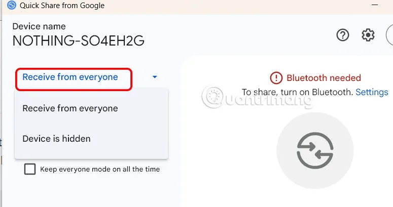 How to use Quick Share on Windows to send files quickly
