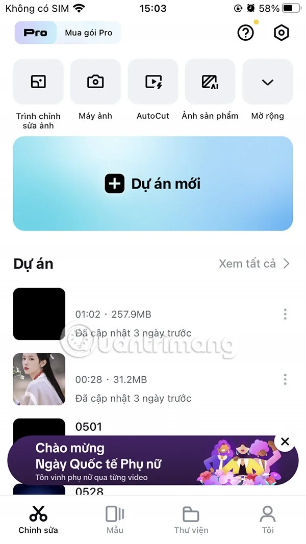 Instruções para fazer vídeos de mudança de cor no CapCut