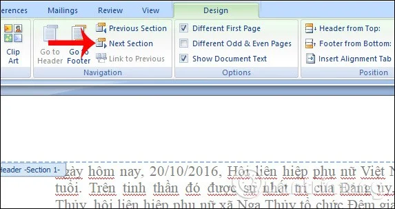 Hoe u verschillende kop- en voetteksten in Word kunt maken
