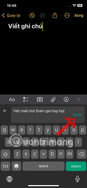 Cómo usar la herramienta de escritura con IA sin iPhone 15