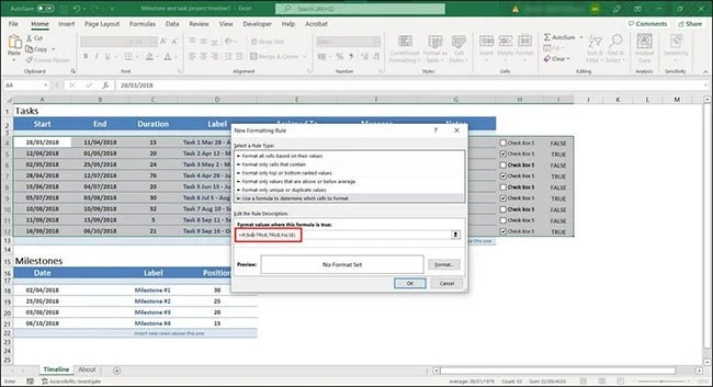 3 manieren om cellen of rijen in Excel te markeren