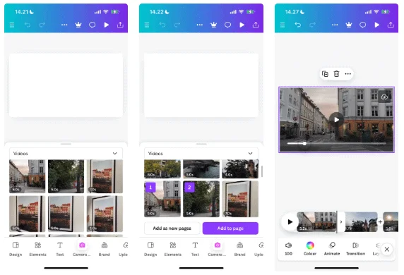 Cómo usar Canva Mobile para editar vídeos en tu smartphone