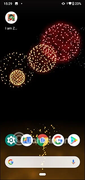 Hoe je live wallpaper-vuurwerk instelt om nieuwjaar 2021 te vieren
