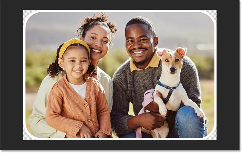 So erstellen Sie Bilder mit abgerundeten Ecken in Photoshop