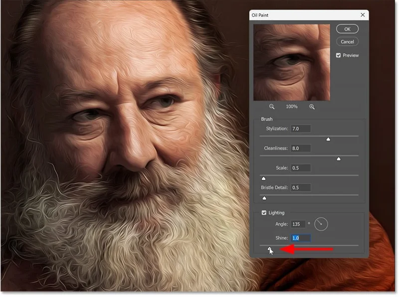 Hoe je het olieverffilter in Photoshop gebruikt om een ​​foto in een schilderij te veranderen