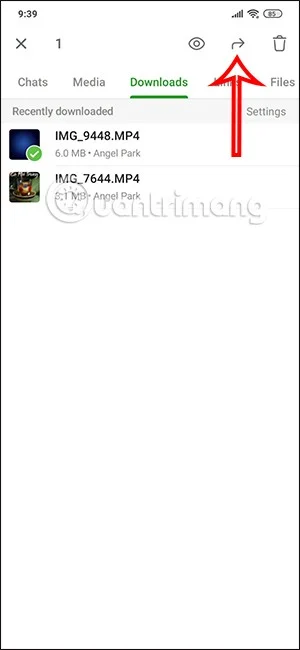 Telegram'da indirilen dosyaları yönetme talimatları