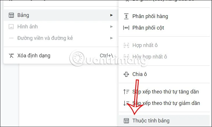 Cómo centrar una tabla en Google Docs
