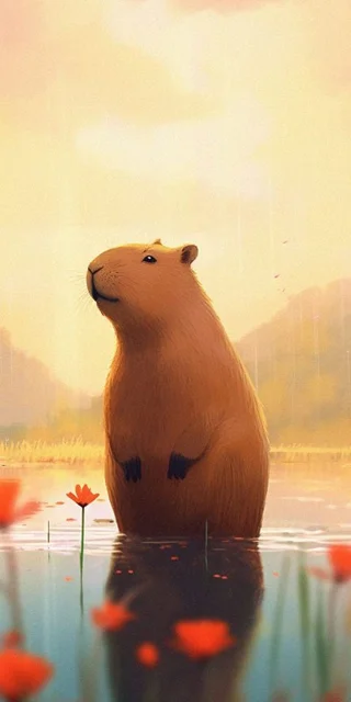 Capybara-achtergrond, nieuwste Capybara-achtergrond