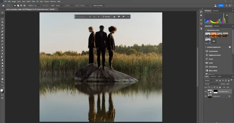 10 façons d'utiliser le remplissage génératif pour améliorer vos photos dans Photoshop