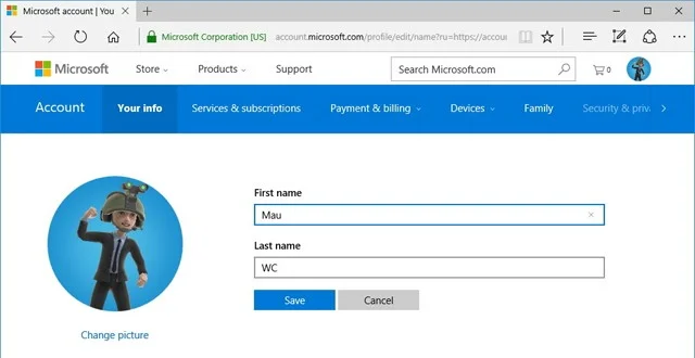 Windows 10でログイン名を変更する手順