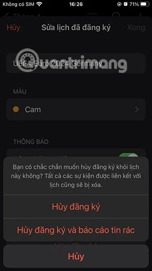 iPhone 캘린더에서 이벤트를 삭제하는 방법