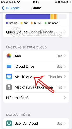 Telefonlarda ve bilgisayarlarda en son iCloud e-postasını oluşturma talimatları