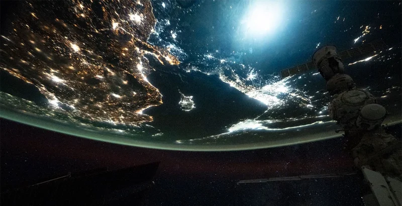 Astronauta capta imágenes de un meteorito explotando en la atmósfera terrestre