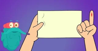 ¿Por qué los cortes con papel duelen más que los cortes con cuchillo?