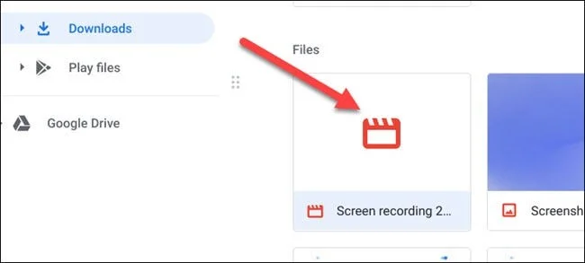 Cómo grabar vídeo de pantalla en Chromebook
